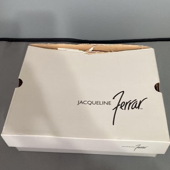 Jacqueline Ferrar Taupe Fabric Heel - Picture 13 of 15